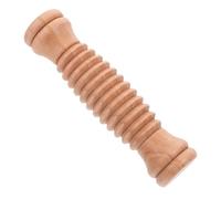 Beaupretty Rodillo de Madera para Pies Masajeador de Pies Multifuncional Herramienta de Masaje de Pantorrilla Anticelulítico para Yoga Fitness Relajación Portátil Saludable