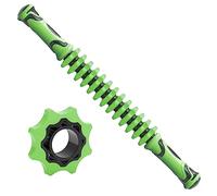 Beaupretty Rodillo Masajeador De Plástico Para Cuerpo Palos De Masaje De Musculación y Yoga Rodillo De Relajación Para Aliviar Verde