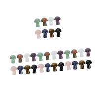 Beaupretty Seta De Cristal Mini Estatua De Hongo Encantos De Setas Pequeña Decoración De Setas Cristales De Hongos Piedra De Hongo Cristal De Hongo Setas De Bricolaje 8 Piezas X 4