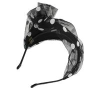 Beaupretty Sombrero Diadema De Malla Elegante Para Mujer Diadema Con Moño Accesorio Cabello Para Fiestas De Té y Bodas