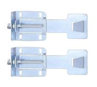 Beaupretty Soporte Ajustable para Campana Extractora Metálico Galvanizado, Gancho Telescópico Extensible Accesorios para Montaje en Pared, Elevación y Colgado en Cocina Doméstica