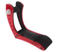 Beaupretty Soporte Ajustable para Guitarra Eléctrica Acolchado de Esponja, Reposapiés Ergonómico Rojo, 6 Niveles de Altura, Soporte Estable y Portátil para Músicos Profesionales en Conciertos