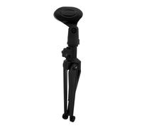 Beaupretty Soporte de Micrófono de Plástico Negro con Altura Ajustable de 21 a 27.5 Cm, Clip Resistente para Mesa con Límite de Sujeción de 30 a 40 Mm Adecuado para Grabación y Karaoke