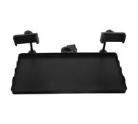 Beaupretty Soporte de Micrófono Ligero Bandeja Plástica Alargada, Clip Flexible para Teléfono, Compatible para Estudio, Karaoke y Conciertos, Accesorio Portátil para Partituras y Transmisión