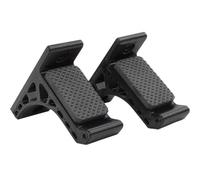 Beaupretty Soporte de Pared para 1 Par Negro Abs para Recurvo