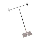 Beaupretty Soporte de Póster Ajustable de Acero Inoxidable T-shaped para Escritorio Exhibidor Multipropósito para Carteles y Publicidad Tiendas y Oficinas