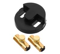 Beaupretty Sordina De Violonchelo Metálica Ajustable, Set De 2 Supresores De Tono Grandes y 1 Sordina Muda Para Control De Sonido En Prácticas y Actuaciones Orquestales
