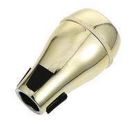 Beaupretty Sordina para Trombón Tenor Accesorio de Abs para Reducción de Ruido para Practicar Instrumentos Musicales Color Dorado Diseño Compacto