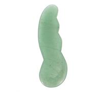 Beaupretty Tabla de Raspado de Jade Natural Raspador para Aliviar el Herramienta de Masaje Gua Sha Cuidado Facial