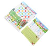 Beaupretty Tablas De Entrenamiento Con Pegatinas De Tabla De Baño Para Recompensas