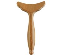 Beaupretty Tablero de Gua Sha Facial de Madera Natural Herramienta de Masaje para Cara y Cuerpo Diseño Forma de Sirena para Terapia de Meridianos y Relajación Casa y Spa