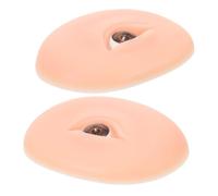Beaupretty Tablero de Práctica de Maquillaje de Silicona para Ojos y Cejas de para Entrenamiento de Maquillaje para Principiantes y Técnicas Realistas