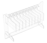 Beaupretty Tablero Expositor Acrílico para Puntas de Uñas Postizas, Soporte Colgante Pequeño Reutilizable, Herramienta Profesional para Arte de Uñas y Decoración en Salones y Estudiantes