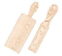 Beaupretty Tablero para Mechas de Madera 2 Pcs Paleta para Teñir el Cabello Herramientas para Resaltar de Usar para Salones y Doméstico