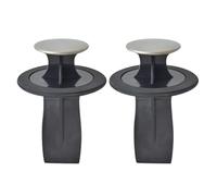 Beaupretty Tapón de Agua para Fregadero de Cocina Multifunción de 84-86mm Sellador y Accesorio para Triturador de Residuos en Acero Inoxidable y Plástico