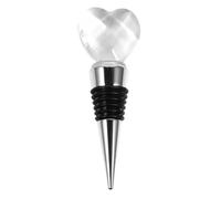 Beaupretty Tapón de Botella de Aleación Forma de Corazón, Práctico y Decorativo, Fácil de Insertar y Retirar, Mantiene la Bebida Fresca para Vino y Otras Bebidas