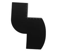 Beaupretty Tarjeta De Barbero Con Guía Para Cortar Línea Del Cabello y Herramienta Para Forma