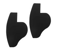 Beaupretty Tarjeta Moldeadora De Barba y Línea Del Cabello 2 Unidades Tamaño Pequeño Pvc Negro Herramienta Para Forma Barba Masculina Uso Spray De Fibras Capilares Protección Línea Del Cabello