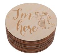 Beaupretty Tarjetas Digitales para Logros Mensuales De Tarjetas De Madera Patrones De Animales para Registrar Avances