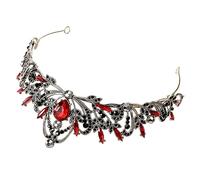 Beaupretty Tiara de Novia con Negros para Bodas y Fiestas Accesorio para Cumpleaños y Celebraciones Especiales