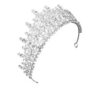 Beaupretty Tiara Elegante para Niñas y Mujeres con Brillantes de Cumpleaños y Bodas Tocado para Fiestas y Fotografía