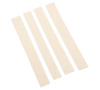 Beaupretty Tiras Autoadhesivas De Fieltro Para Práctica De Flauta, Saxofón y Clarinete, 4 Piezas, Amortiguador De Ruido y Protección De Teclas Para Instrumentos De Viento Madera