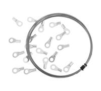 Beaupretty Tiras Selladoras Térmicas de Repuesto 0,8 Mm de Grosor y 5 Metros de Largo 20 Conectores Eléctricos para Sellador de Alambre Calefactor, Accesorio para Máquina de Sellado