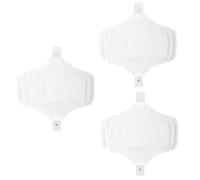 Beaupretty Toallas Menstruales Reutilizables De Algodón Orgánico 3 Piezas 18 Cm Alas y Broches, Lavables y Transpirables Para Uso Diario Higiénico En Cuidado Femenino