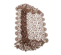 Beaupretty Tocado Para Cubrir Canas La Vejez Diadema Ancha De Encaje Floral Perlas Turbante De Noche Para Mujer Accesorios De Moda Para Diario