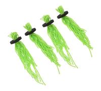 Beaupretty Trapeadores de Desove Flotantes para Acuario, 4 Piezas de Hierba Artificial para Cría de Peces Betta, Recolector de Huevos Diseño Realista y Tejido de Algodón, Escondite Seguro