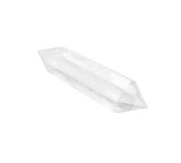 Beaupretty Tratamiento Piedra De Chakra Curativa Golosinas De Cumpleaños Varita Clara Para Uñas Varita De Chakra De Cristal 7 Varita De Cristal Varita De 7 Chakras Fluorita Pilar De Cristal