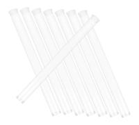 Beaupretty Tubos de Incienso Acrílicos Transparentes Tapa Sellada, Paquete de 8 Unidades para Almacenamiento y Protección contra Polvo y Humedad, Ligeros y Compactos para Uso Hogar, Viajes
