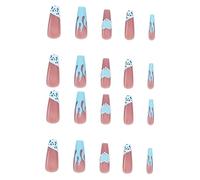 Beaupretty Uñas Postizas Largas 1 Caja Puntas Decorativas Desmontables Manicura Profesional Uñas para Mujeres Diy Fiestas