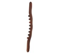 Beaupretty Varilla de Masaje de Madera Palo de Masaje Gua Sha Manual Mango Antideslizante Uso Casa Relajación Muscular Resistente y Duradera