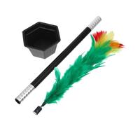 Beaupretty Varita Mágica Flor Truco Portátil para Espectáculo con Accesorio Divertido para Adultos y Prop de Escenario Duradero y Fácil de Usar para Fiestas y Bodas