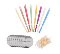 Beaupretty Velas De Aromaterapia Para Limpieza De Oídos Casa De Succión Forma De Trompeta Práctico Eliminador De Cerumen Para Personas Con Oídos Tapados y Problemas De Sueño Uso Seguro y Dura