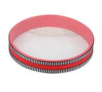 Beaupretty Wave Drum Percusión Orff Infantil Rojo Instrumento Musical Educativo Ocean Drum Para Niño Niña De Onda Para Desarrollo Rítmico y Familia