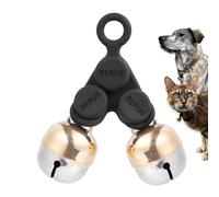 Beau's Bells V2 | Rastreadores de collares para gatos y perros, Large, Cobre