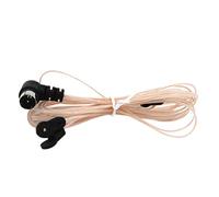 Beausoleil Antena de TransmisióN FM Dipolo de 75 Ohmios Antena T Interior Antena Macho Conector Tipo F Antena Transmisora FM Transparente Doble Macho Paralelo