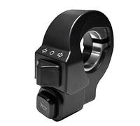 Beausoleil Ebike 2 en 1 Bocina Interruptor de SeñAl de BotóN Bicicleta EléCtrica Motocicleta E-Bike Piezas de Scooter EléCtrico Accesorios