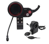 Beausoleil QS-S4 36V-60V Acelerador de Pulgar Pantalla LCD+Llave de Bloqueo de Encendido para Zero 8 9 10 8X 10X Scooter EléCtrico Pantalla de 6
