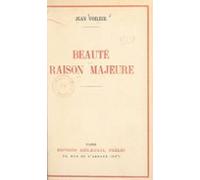 Beauté Raison Majeure (ebook)
