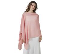 BEAUTELICATE Chal Estola de Gasa Elegante para Mujer Chifón Capa Poncho Ligera para Novias Bodas y Vestidos de Noche