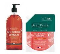 Beauterra Gel Monoi 1 Litro + Recarga 1 Litro