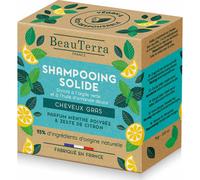 BeauTerra Shampooing Solide Cheveux Gras 75g