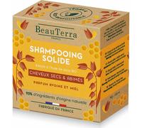 BeauTerra Shampooing Solide Cheveux Secs et Abîmés 75g