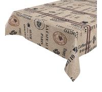 BEAUTEX - Mantel Brasil de hule, liso, lavable, redondo, ovalado, rectangular, tamaño a elegir, ideal para jardín, pvc, Brasil liso., Eckig 140x240 cm