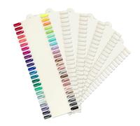 BeauticomBeauticom - Tabla para pintar uñas con diseño de uñas, 48 Tips Palette (Natural), 10 piezas, 1.00[set de ]