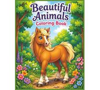 Beautiful Animals Coloring Book