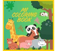 Beautiful animals coloring book: Educational coloring pages featuring animals for children aged 3 to 6.